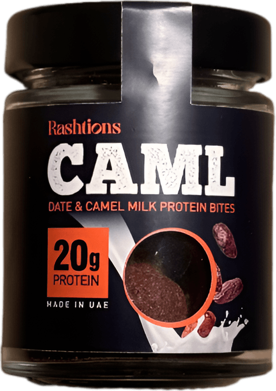 Made with 70% local ingredients, available in jars with 20g or 40g of protein.